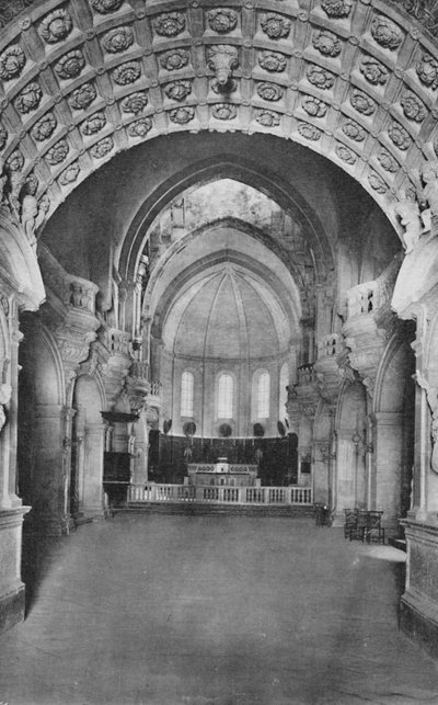 Cattedrale di Avignone - Interno della cattedrale, c1925 da Unbekannt