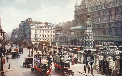 Charing Cross e lo Strand, Londra, c. 1910 da Unbekannt