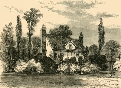 Casa di Claude Duval, nel 1825, c1876 da Unbekannt