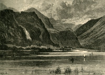 Derwentwater, verso Borrowdale, 1898 da Unbekannt