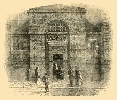 Porta di Newgate, c1872 da Unbekannt