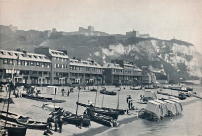 Dover - La Parata, con il Castello di Dover, 1895 da Unbekannt