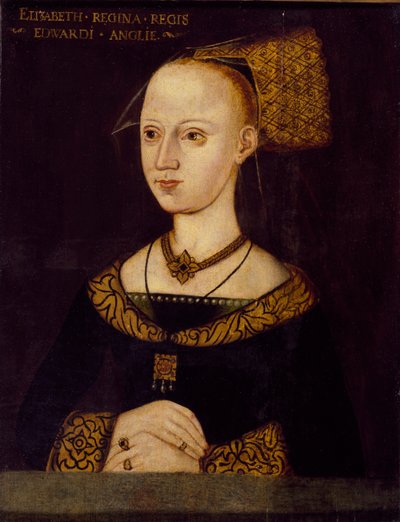 Elizabeth Woodville, Regina di Edoardo IV, c1500 da Unbekannt