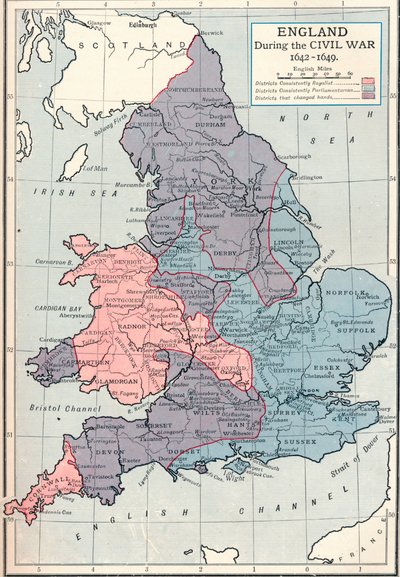 Inghilterra durante la Guerra Civile, 1642-1649 da Unbekannt