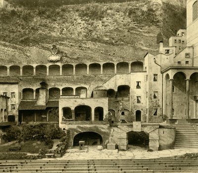 Città di Faust nella Felsenreitschule, Salisburgo, Austria, c1935 da Unbekannt