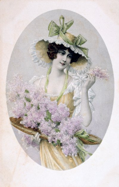 Cartolina francese, c1900 da Unbekannt