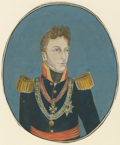 Gebhard Leberecht von Blücher 1742-1819, c. 1800 da Unbekannt