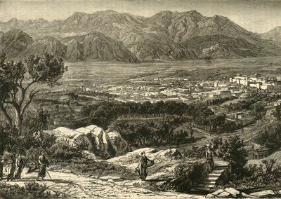 Veduta generale di Sparta, restaurata, 1890 da Unbekannt