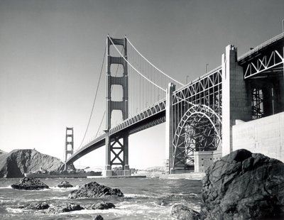 Ponte Golden Gate 1950, California da Unbekannt