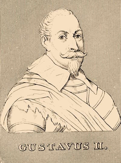 Gustavo II, 1594-1632, 1830 da Unbekannt