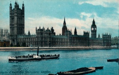 Case di Westminster, Londra, 1907 da Unbekannt