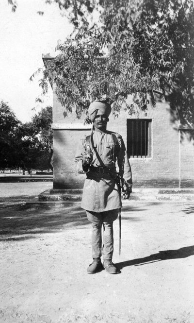 Lanciere indiano, Mathura, India, 1916-1917 da Unbekannt