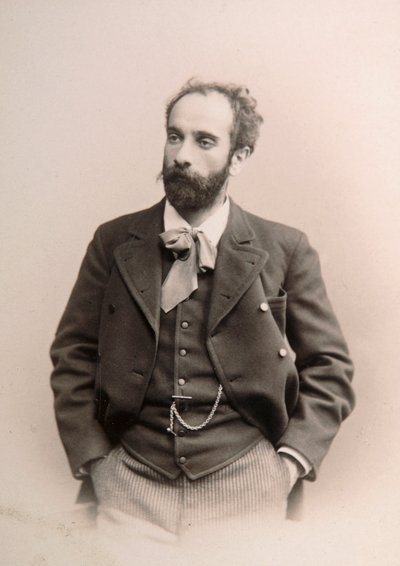 Isaak Levitan, artista russo, c1880-c1890 da Unbekannt