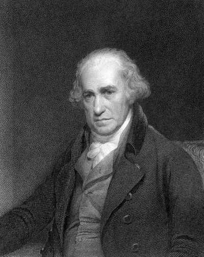 James Watt, ingegnere e inventore scozzese, 1833 da Unbekannt