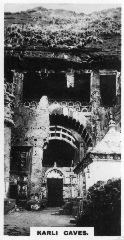 Grotte di Karli, India, c1925 da Unbekannt