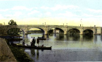 Ponte di Kingston upon Thames, Londra, XX secolo da Unbekannt