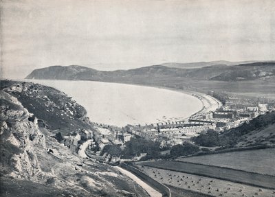 Llandudno - Vista dalla montagna, 1895 da Unbekannt