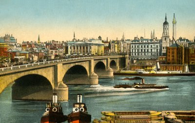 Ponte di Londra, c1910 da Unbekannt