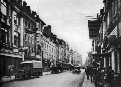 Guardando a sud in New Bond Street, Londra, 1926-1927 da Unbekannt