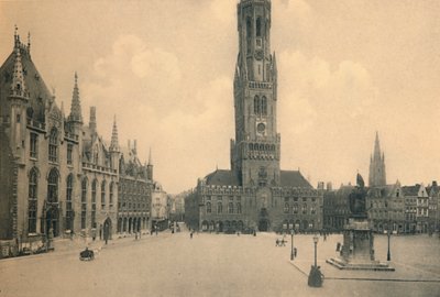 Piazza del mercato, c1910 da Unbekannt