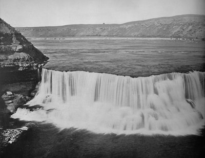 Fiume Missouri, sotto le Great Falls, Montana, c1897 da Unbekannt