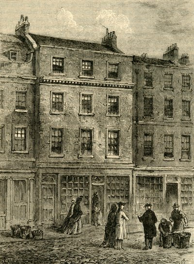 Negozio del signor Davies, Russell Street, 1881 da Unbekannt