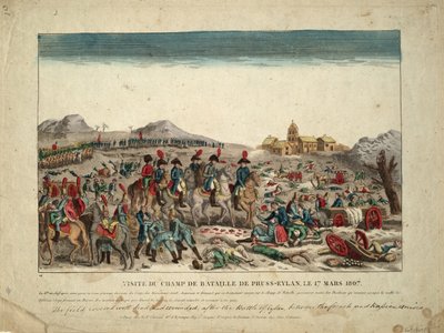 Sul campo di battaglia di Eylau, 1807 da Unbekannt