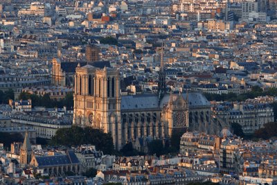 Città di Parigi, cattedrale di Notre-Dame de Paris, Parigi, Francia da Unbekannt