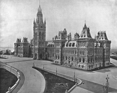 Edifici del Parlamento, Ottawa, Canada, c1900 da Unbekannt