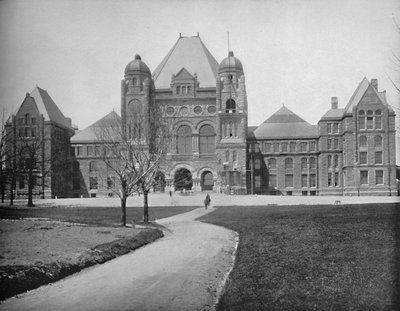 Edifici del Parlamento, Toronto, Canada, c1897 da Unbekannt