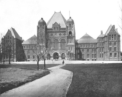 Edifici del Parlamento, Toronto, Canada, c1900 da Unbekannt