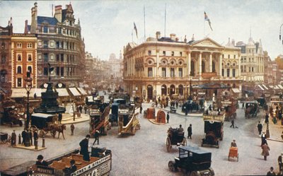 Piccadilly Circus, Londra, c1910 da Unbekannt