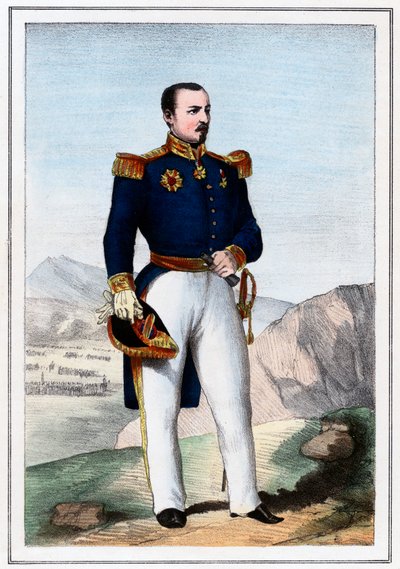 Pierre Francois Joseph Bosquet, soldato francese, 1857 da Unbekannt