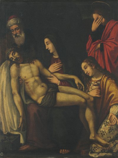 Pietà, fine 1500 da Unbekannt