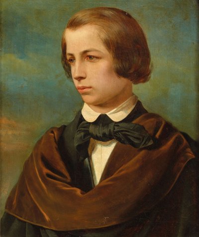 Ritratto di Franz Liszt, c. 1830 da Unbekannt