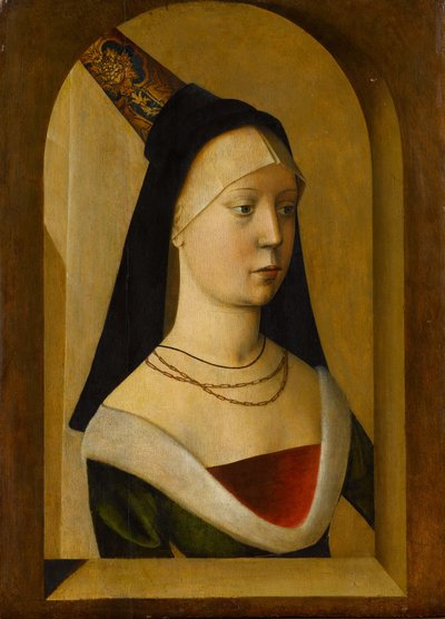 Ritratto di una donna, ca. 1470-80 da Unbekannt