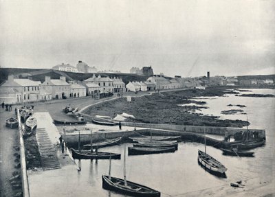 Portstewart - Il porto e la città, 1895 da Unbekannt