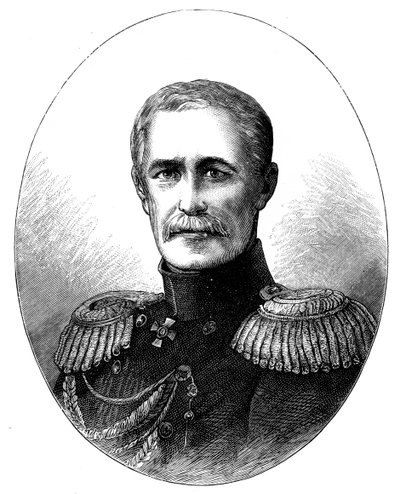 Principe Aleksandr Sergeyevich Menshikov 1787-1867, comandante militare russo da Unbekannt