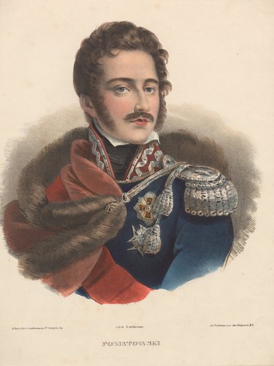 Principe Józef Poniatowski, 1835 da Unbekannt