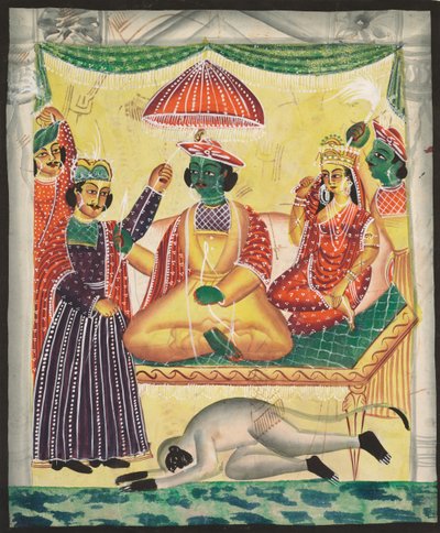 Rama e Sita, 1800s da Unbekannt