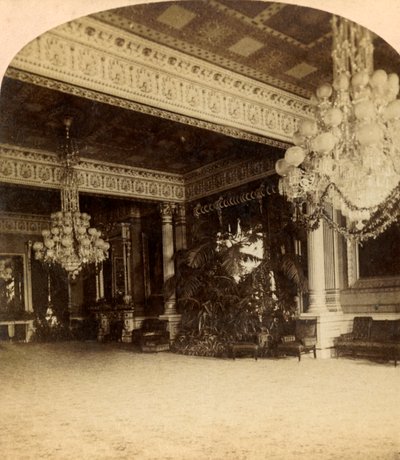 Sala di ricevimento, Casa Bianca, Washington, c1900 da Unbekannt