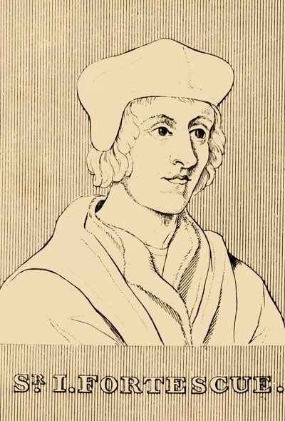 Sir J. Fortescue, c1394-1479, 1830 da Unbekannt