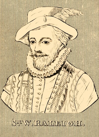 Sir W. Raleigh, c1552-1618, 1830 da Unbekannt