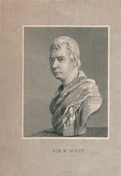 Sir Walter Scott, XIX secolo da Unbekannt