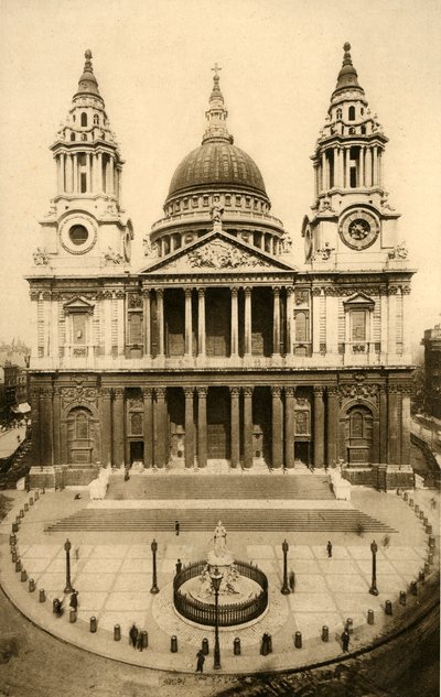 Cattedrale di San Paolo, Londra, c1924 da Unbekannt