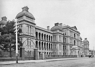 Ospedale di Sydney, Macquarie Street, c1900 da Unbekannt