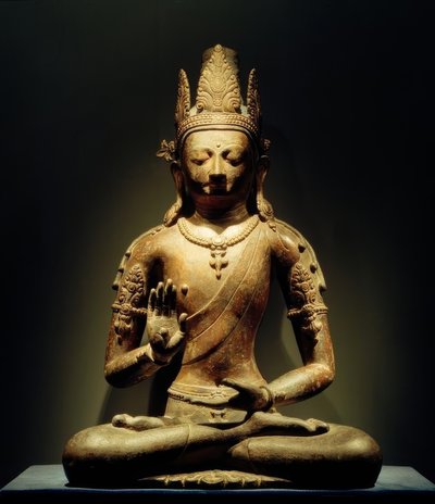 Tathagata Amoghasiddhi / Scultura, XI secolo da Unbekannt