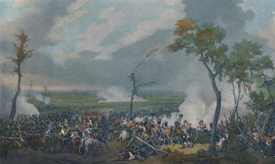 La Battaglia di Hanau, 30 ottobre 1813 da Unbekannt