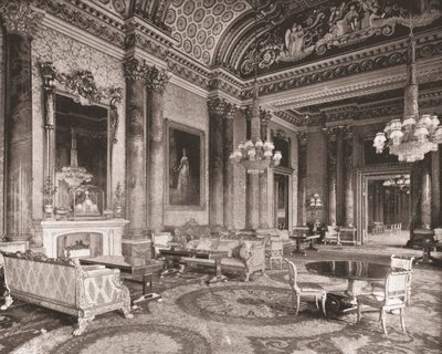 La Sala Blu, Palazzo di Buckingham, Londra da Unbekannt