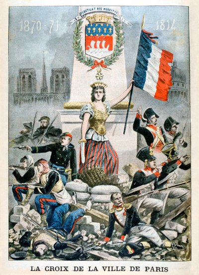 La croce della città di Parigi, 1901 da Unbekannt